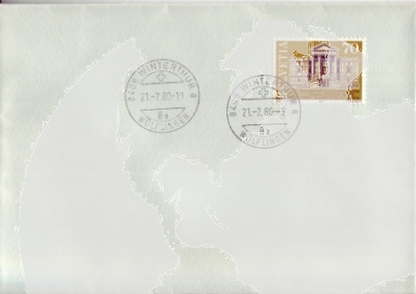 CH FDC 1172 - 1980 00 009 ●